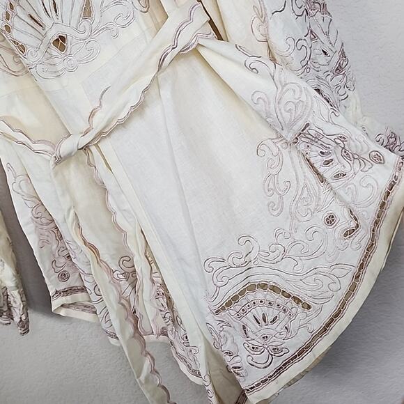 Free People Palmas Embroidered Size XL Romper - Picture 7 of 14